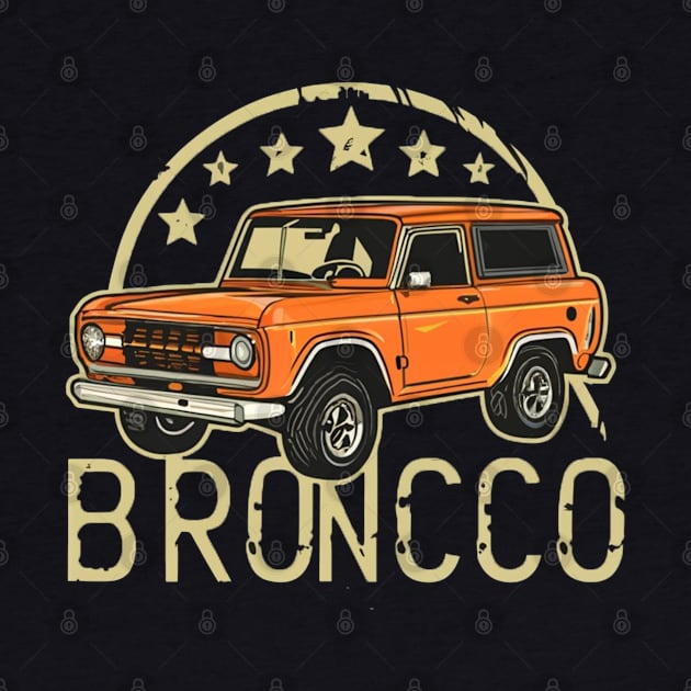 Retro 1987-1991 Ford Bronco w/Tires by Aldrvnd